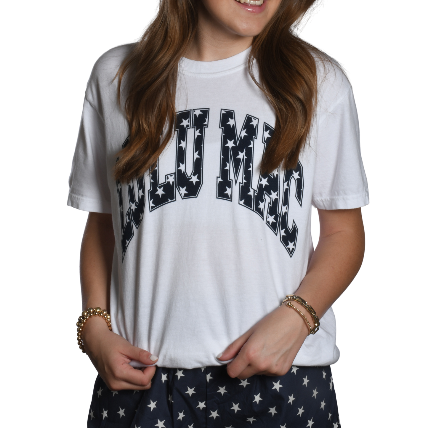 LM-STAR-1000 NAVY COMFORT COLOR TEE: NAVY / Small