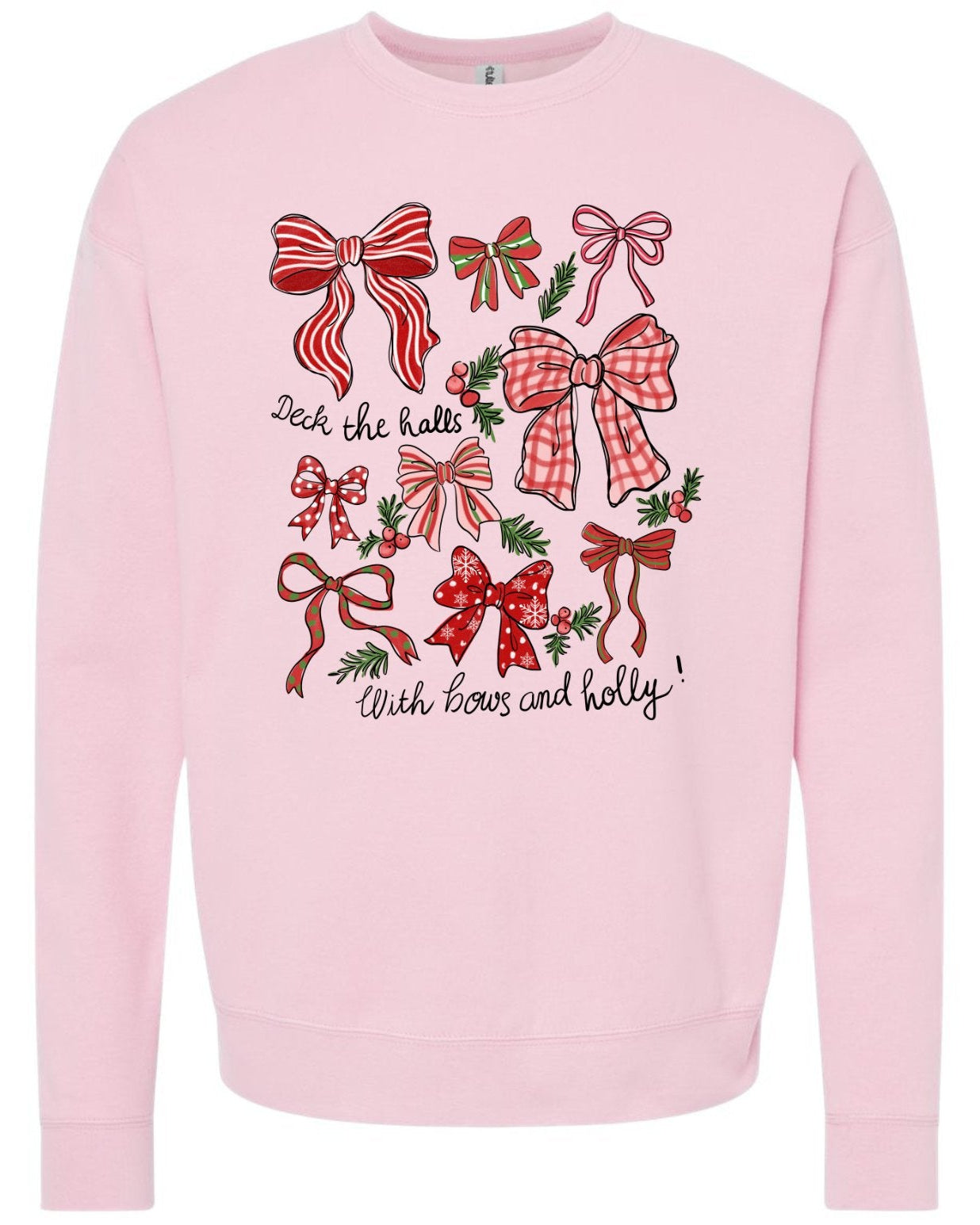 Bows and Holly Sweatshirt