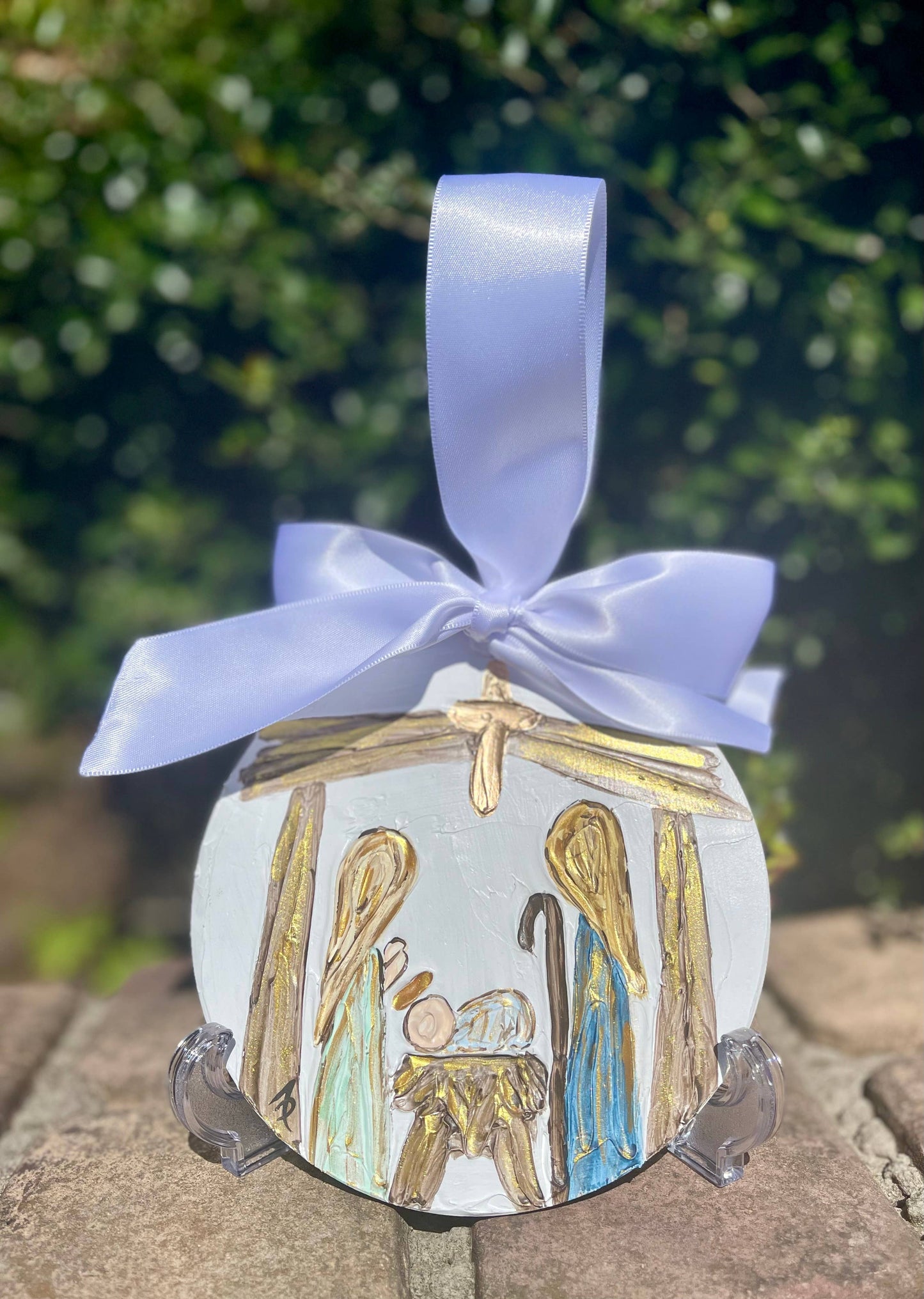 Nativity Christmas ornament