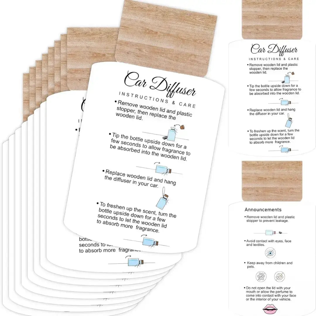 Pre-Packaged Car Fresheners with Instruction Card: Island Glow- sol de janeiro 87 dupe