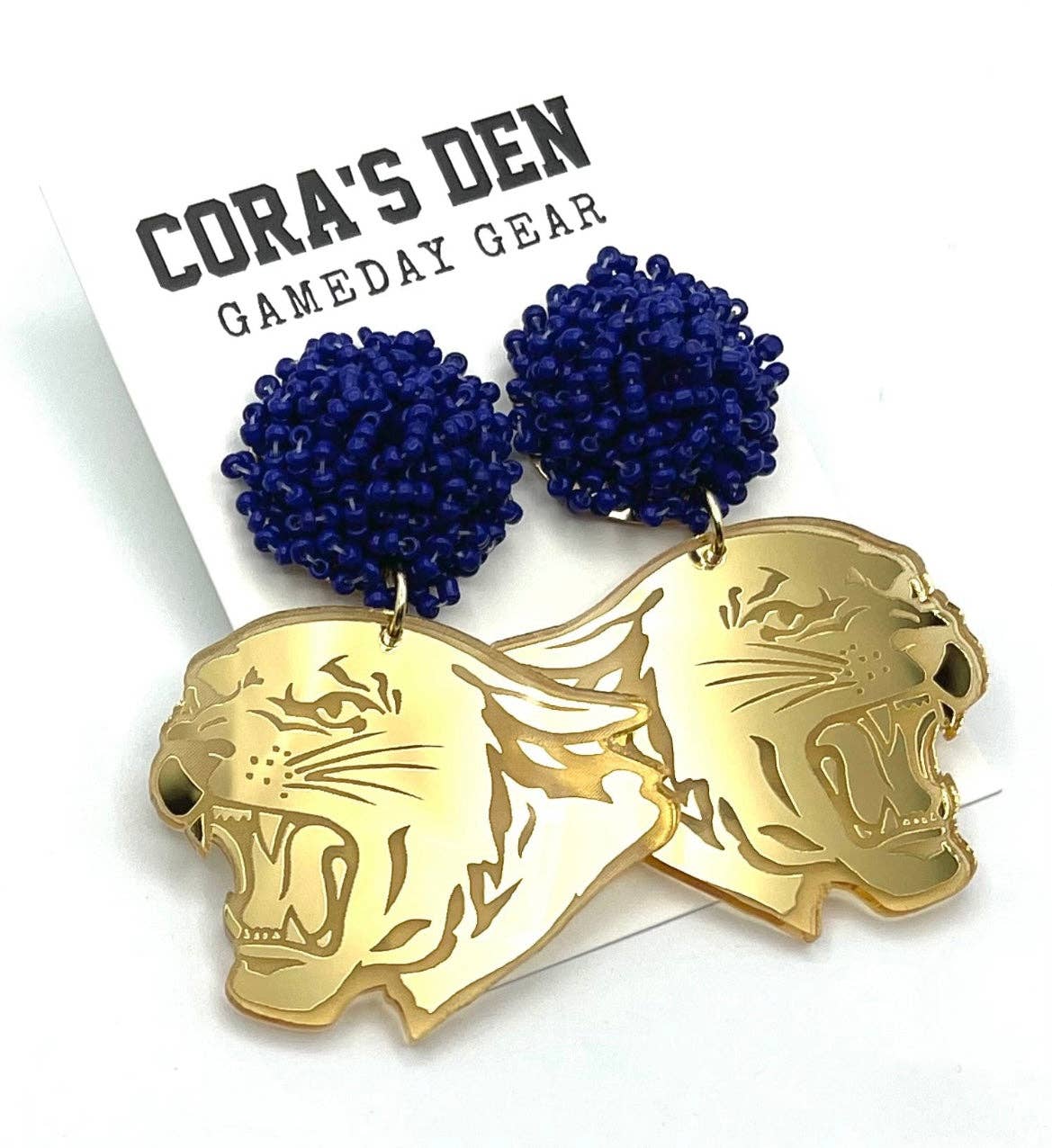 Panther / Cougar Earrings