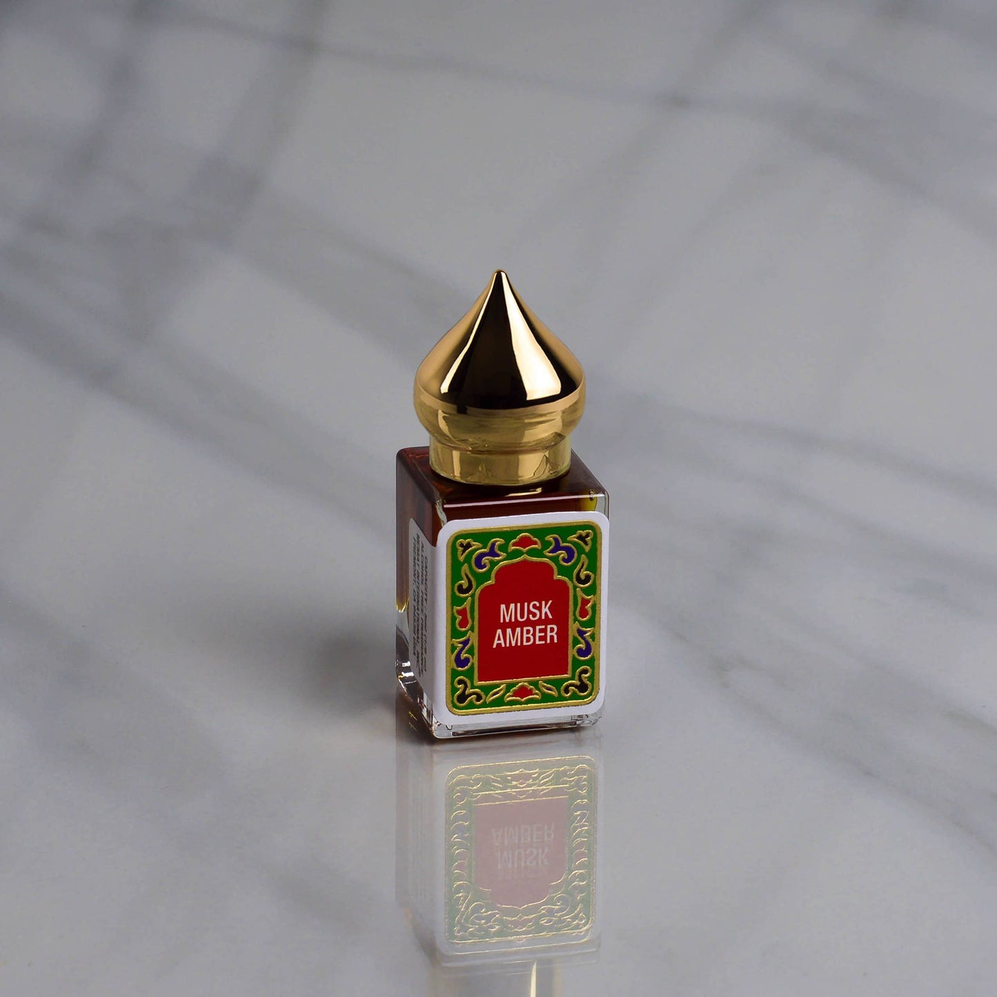 Musk Amber Perfume Oil: 10ml Roll-on