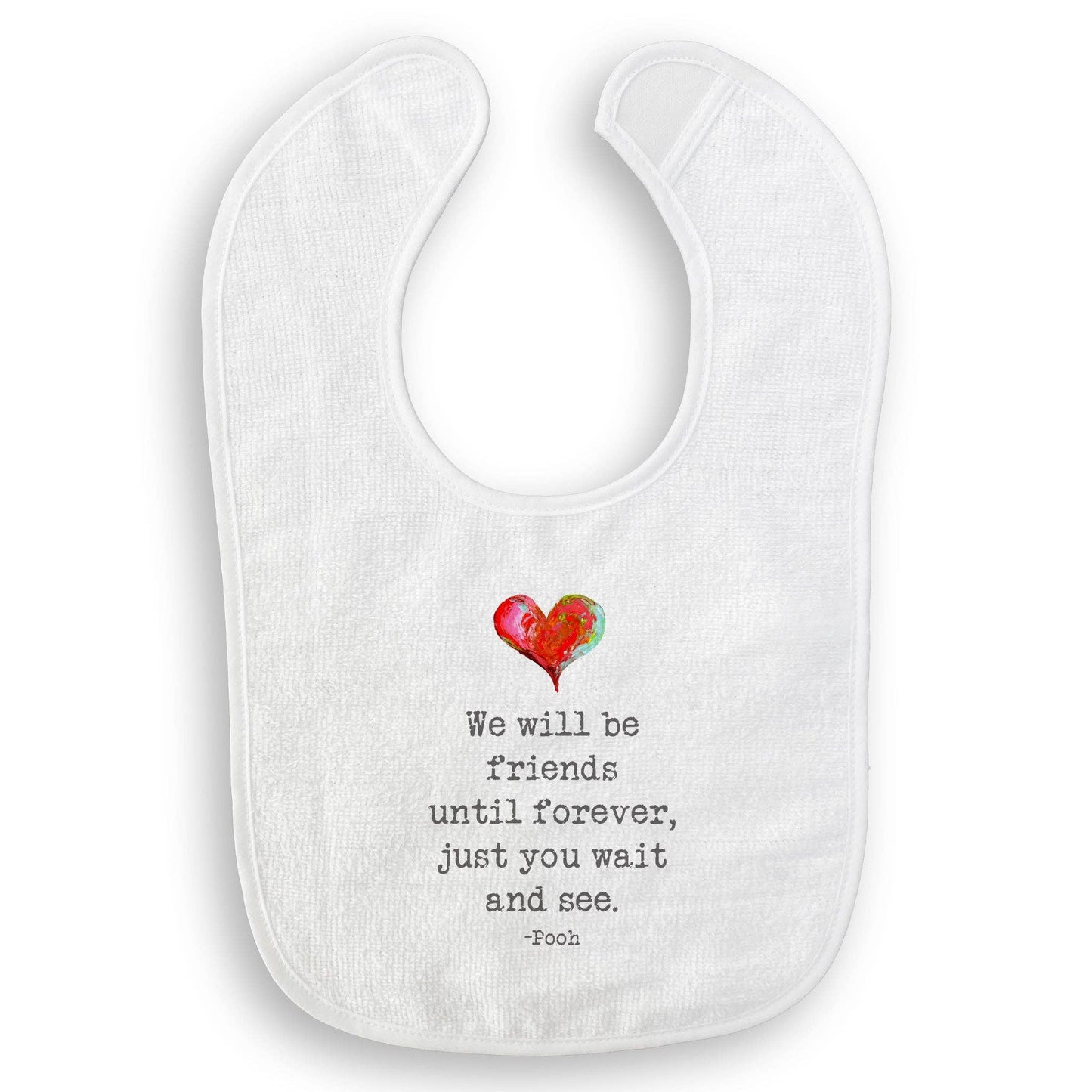 We Will Be Friends: Natural Guest Towel / -