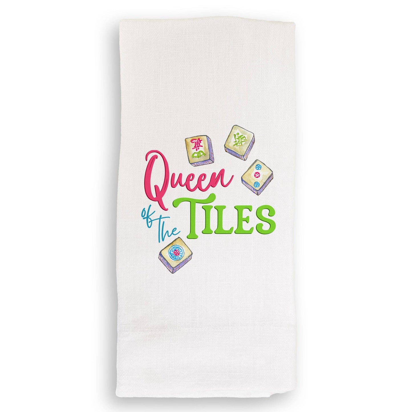 Queen of the Tiles: Dishtowel / -