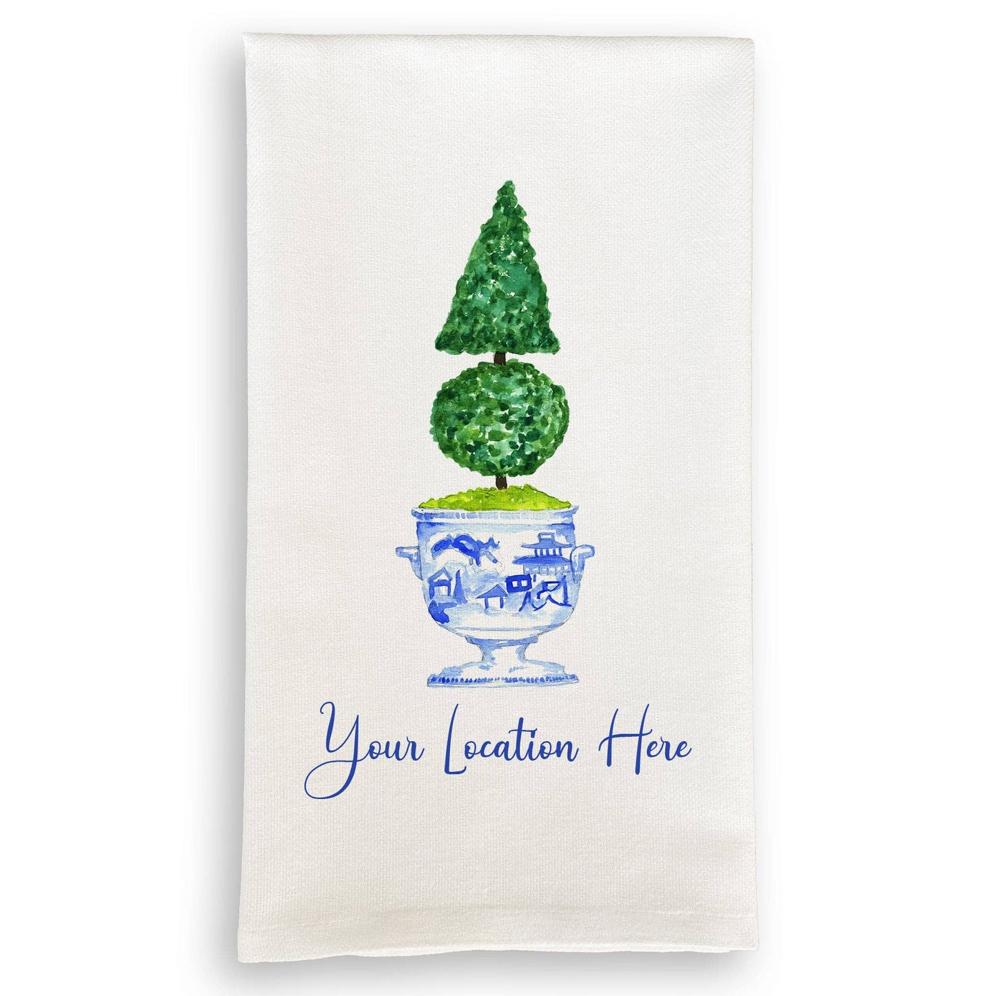 French Topiary with Location: Dishtowel / -