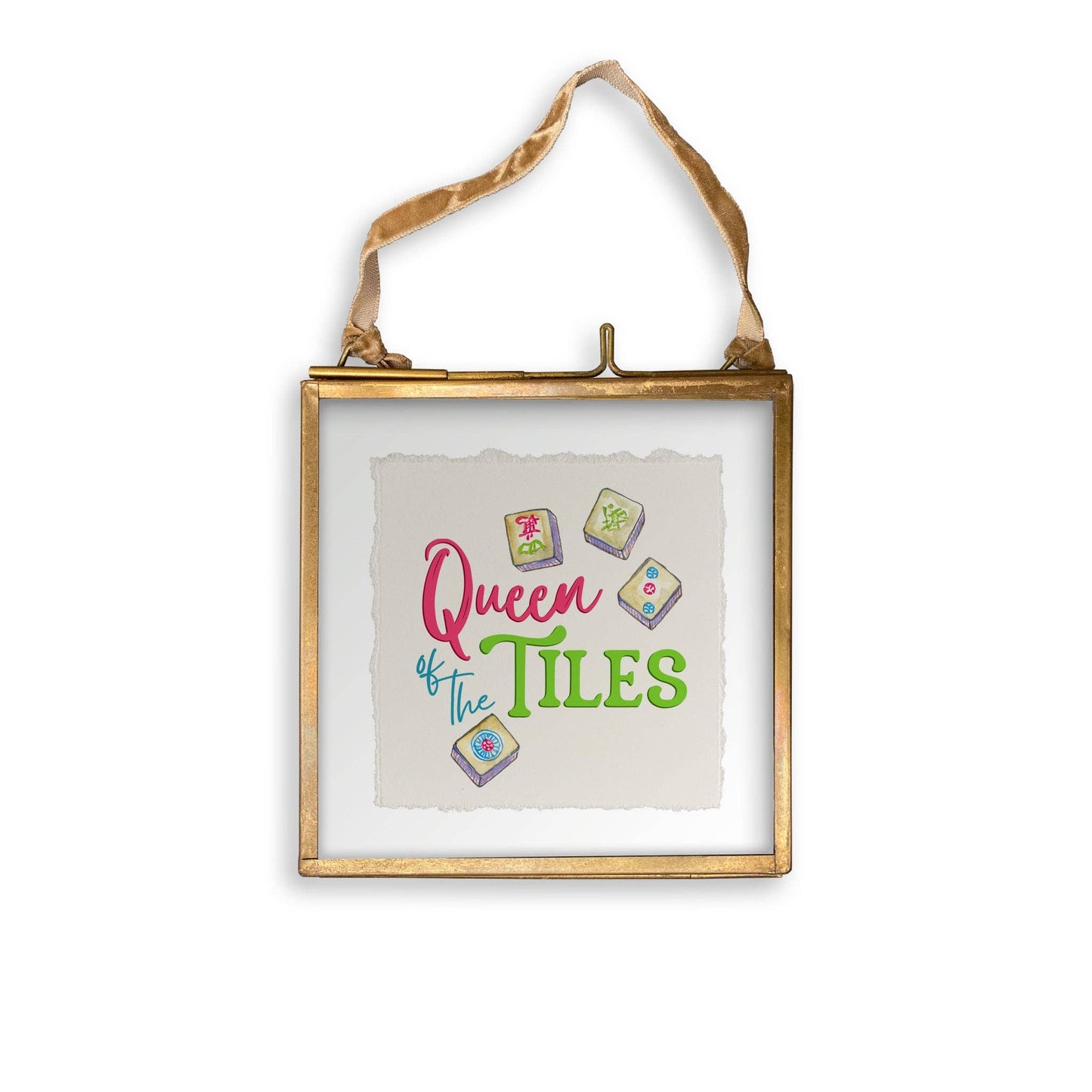 Queen of the Tiles: Dishtowel / -