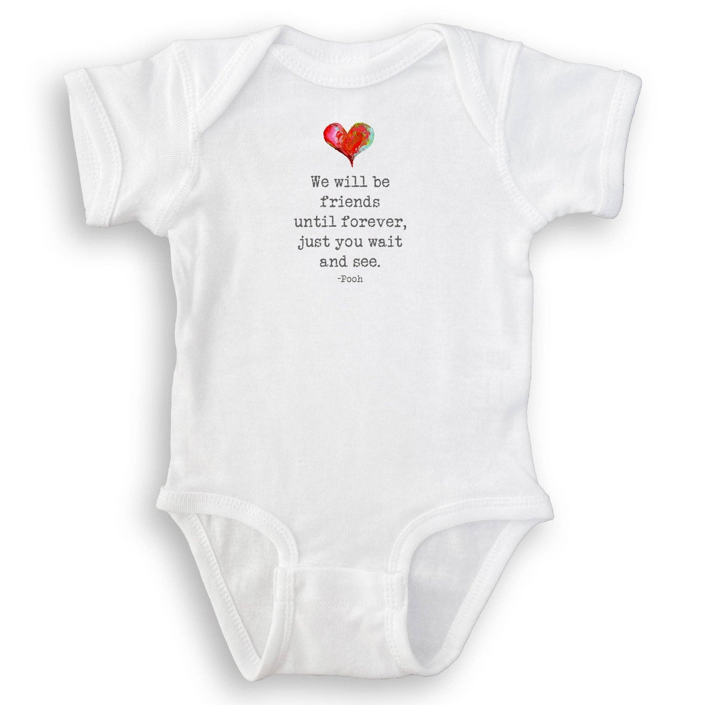 We Will Be Friends: Natural Guest Towel / -