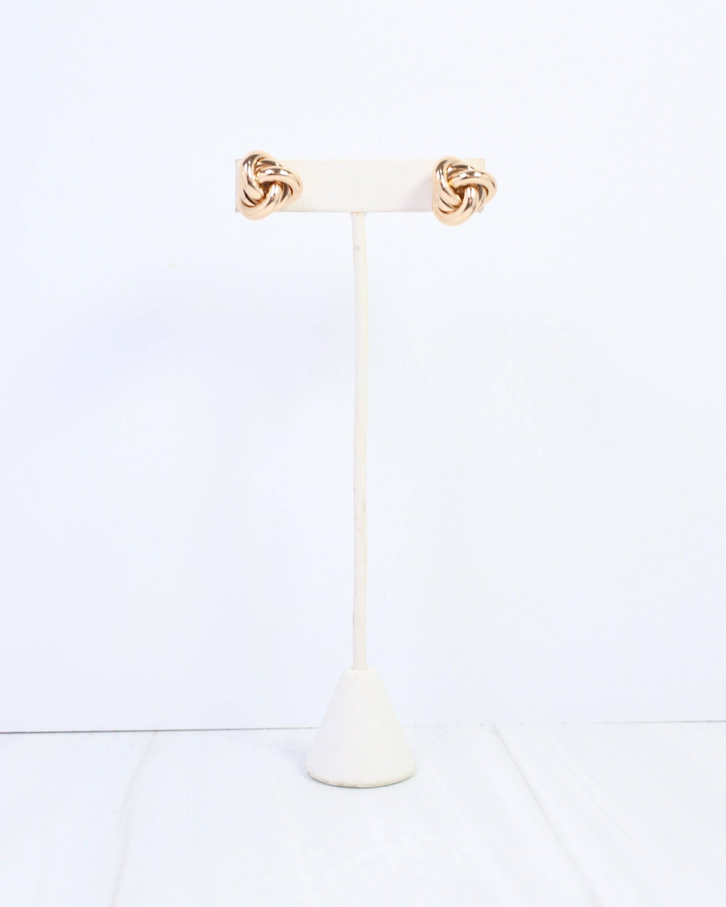 Clarissa Forget Me Knot Earring Gold: Default