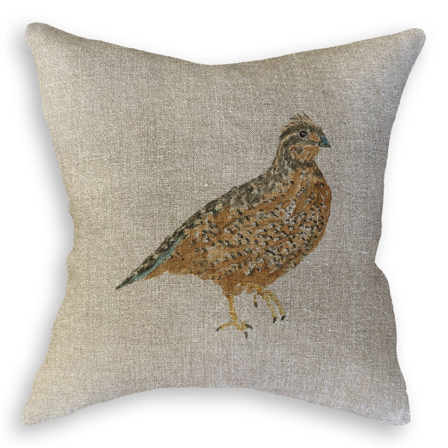 Brown Quail: Dishtowel / -