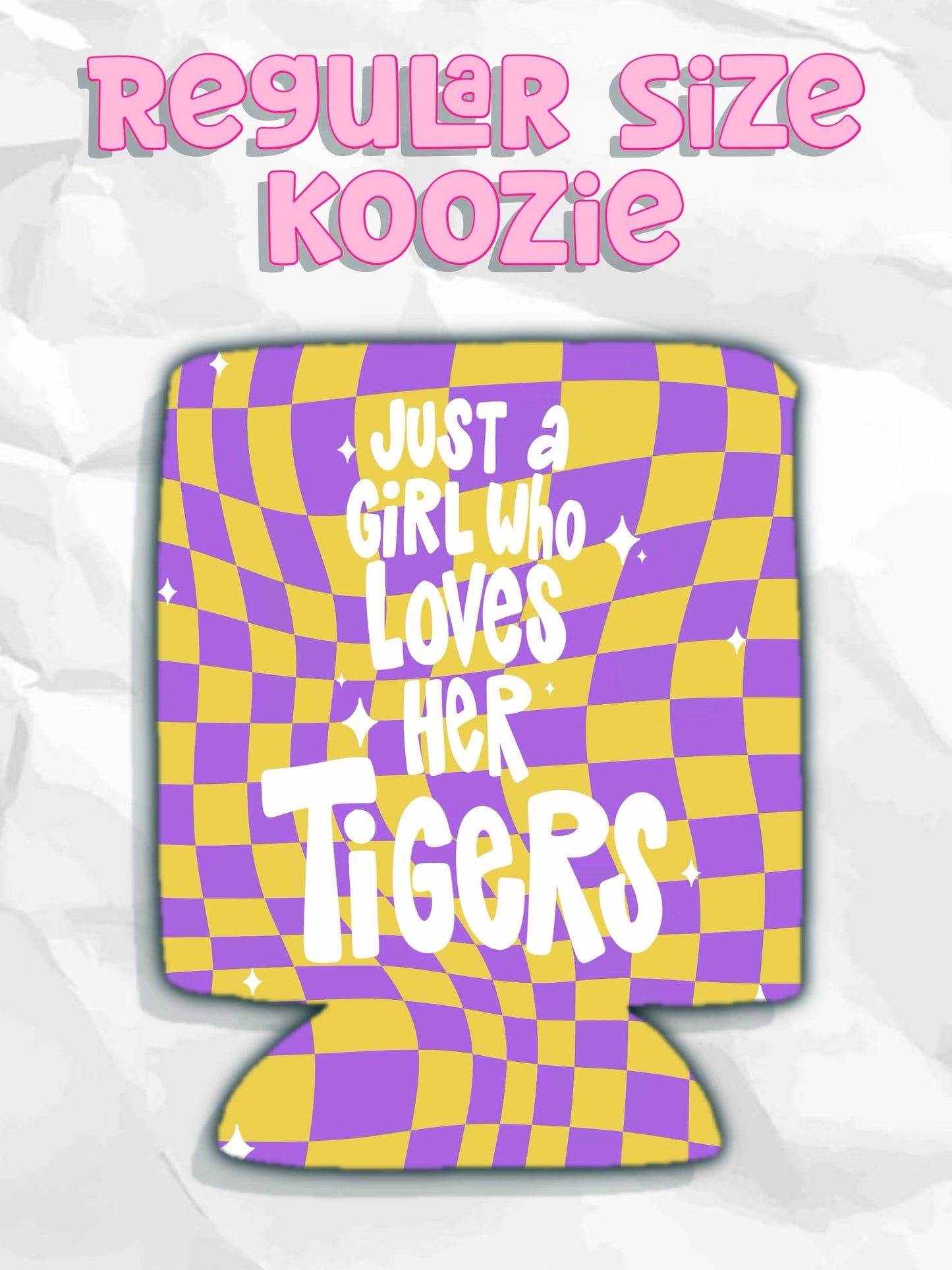 Custom mascot koozies: Slims
