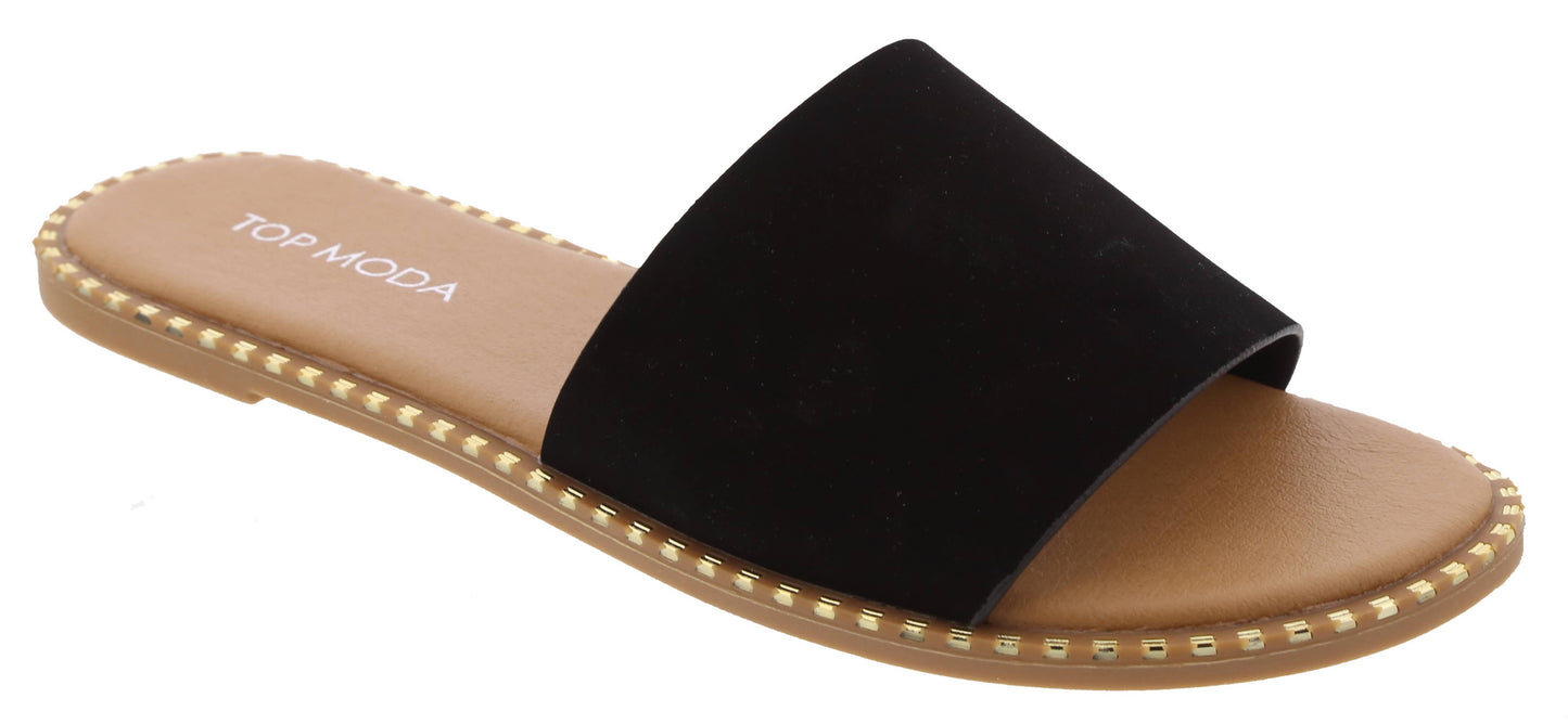 GATETH Women's Style No. TP-GATETH-1 Sandals: Nude PU / 18 Pack (B)