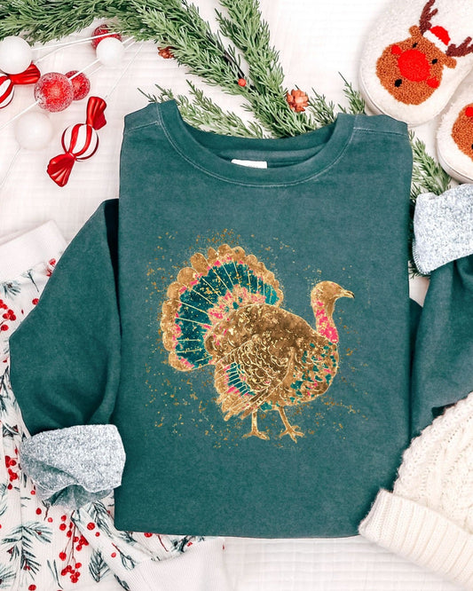 “Golden Turkey Tee & Sweatshirt” – Short Sleeve, Long Sleeve, or Sweatshirt