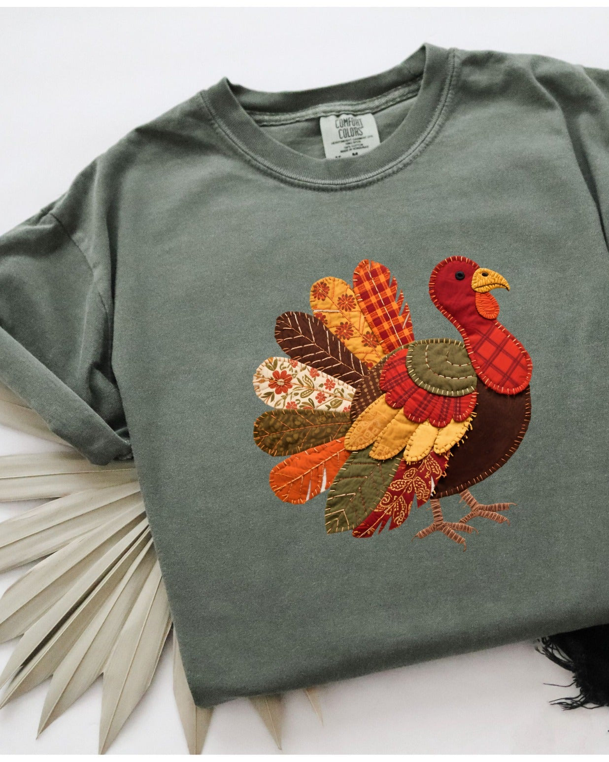 Patchwork Turkey Tee