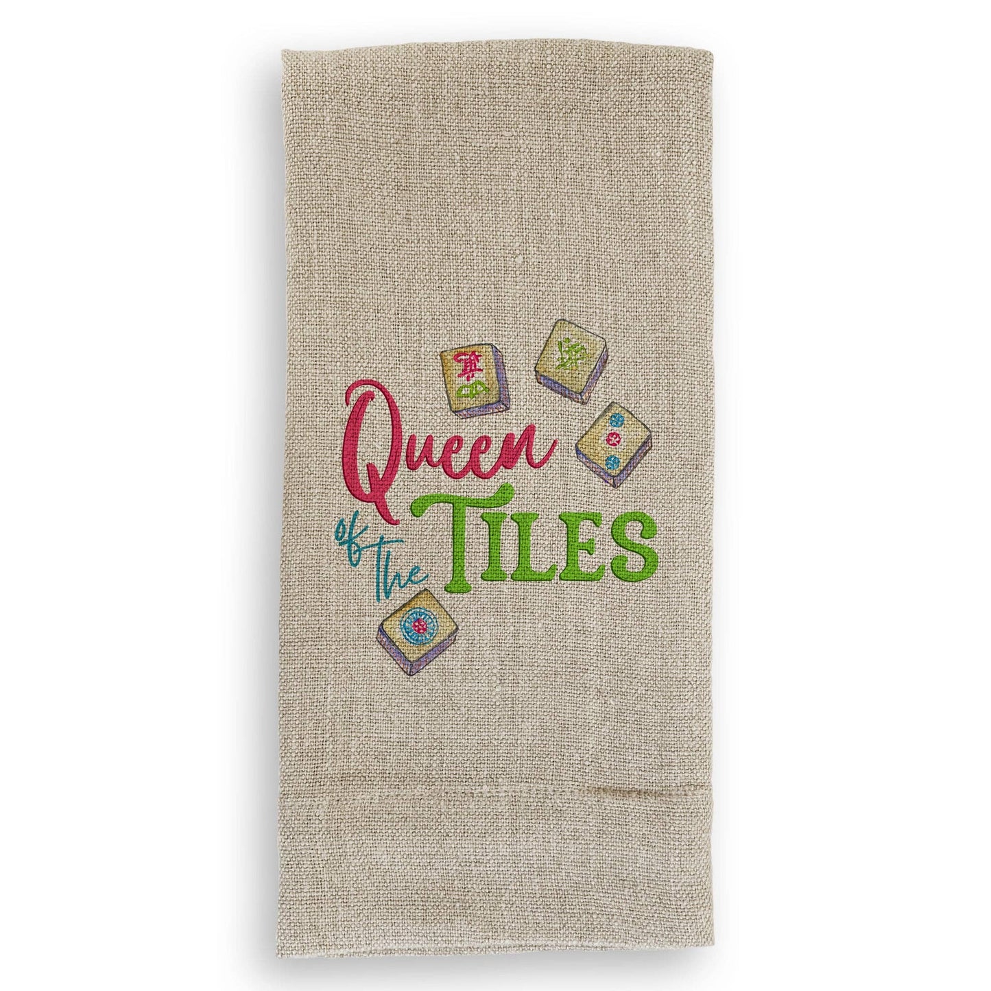 Queen of the Tiles: Dishtowel / -