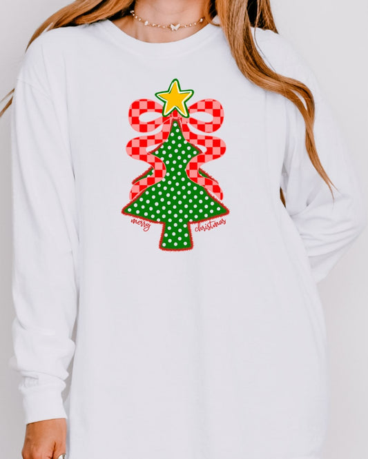 Candy Cane Christmas Tree Tee