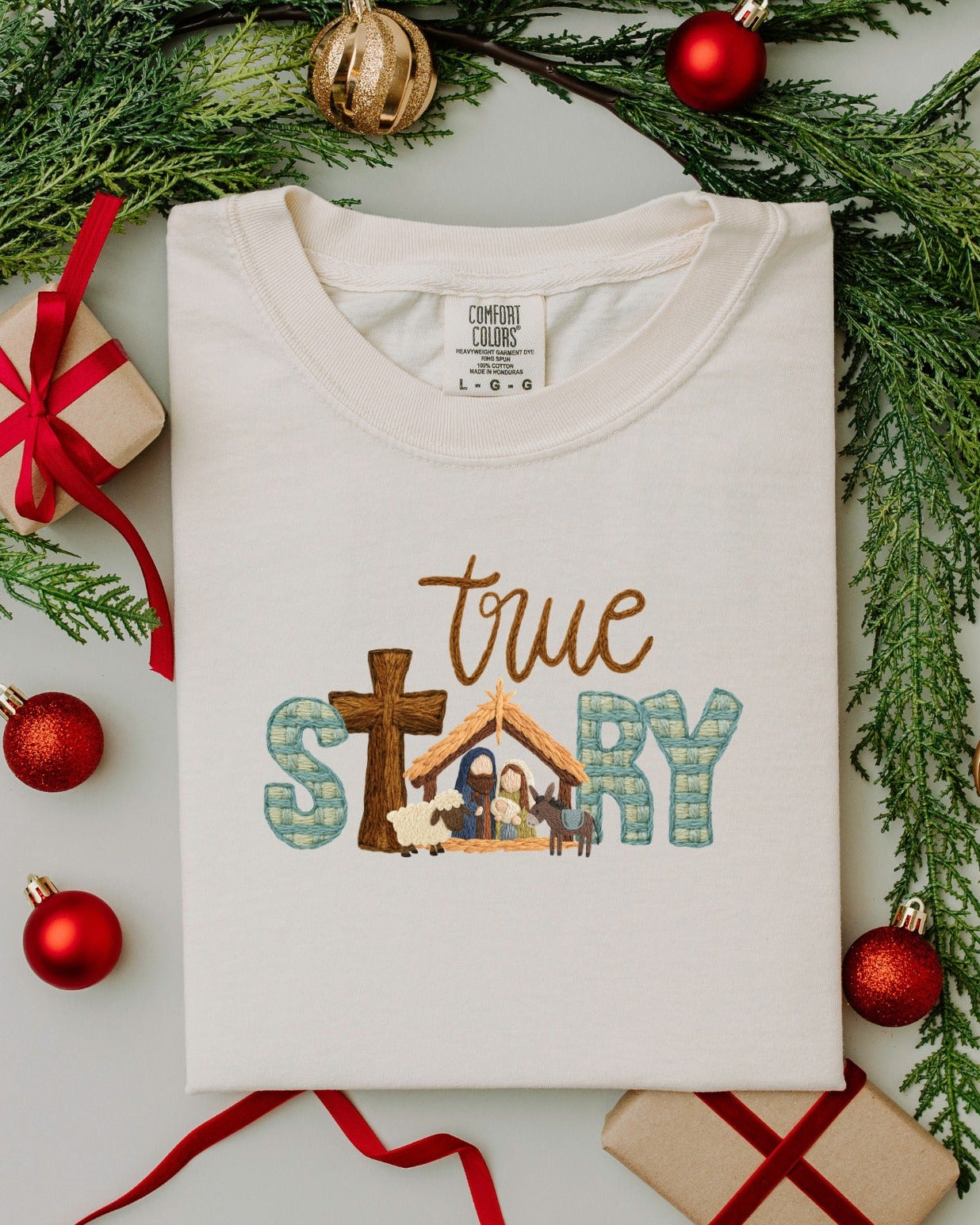 True Story Nativity Tee