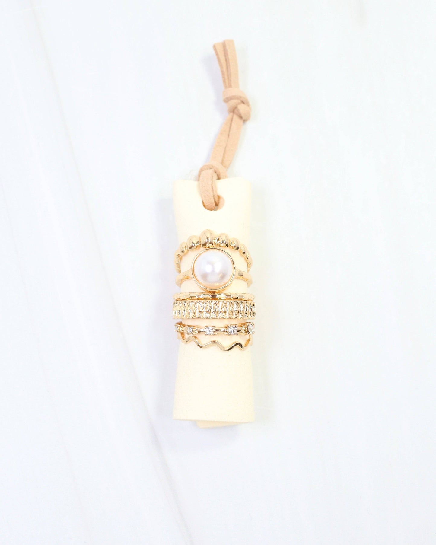 Krisha Ring Set Gold: Default