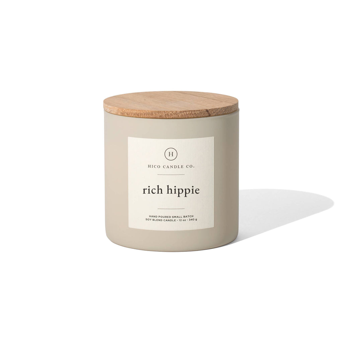 Rich Hippie Soy Candle 14 oz | Bergamot, Jasmine, Rose