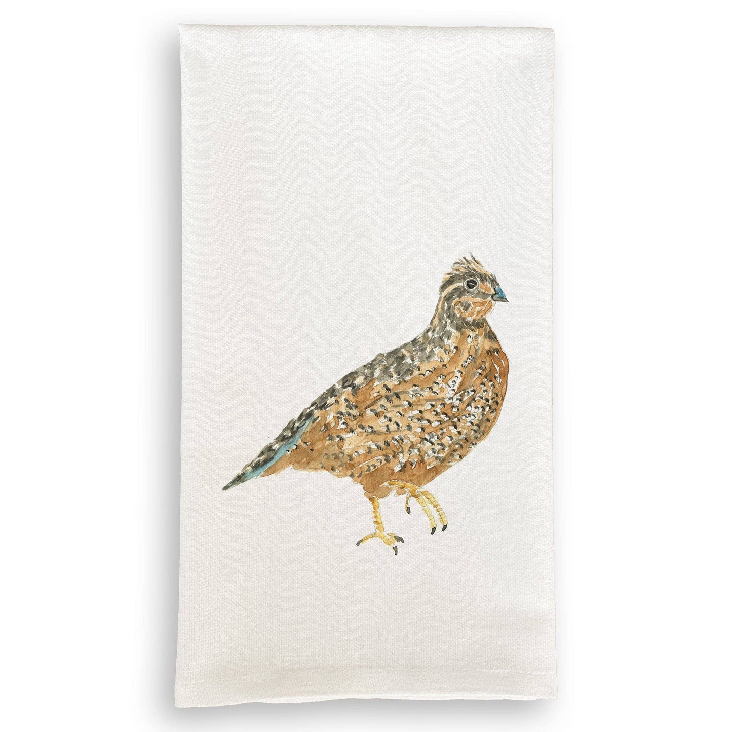 Brown Quail: Dishtowel / -