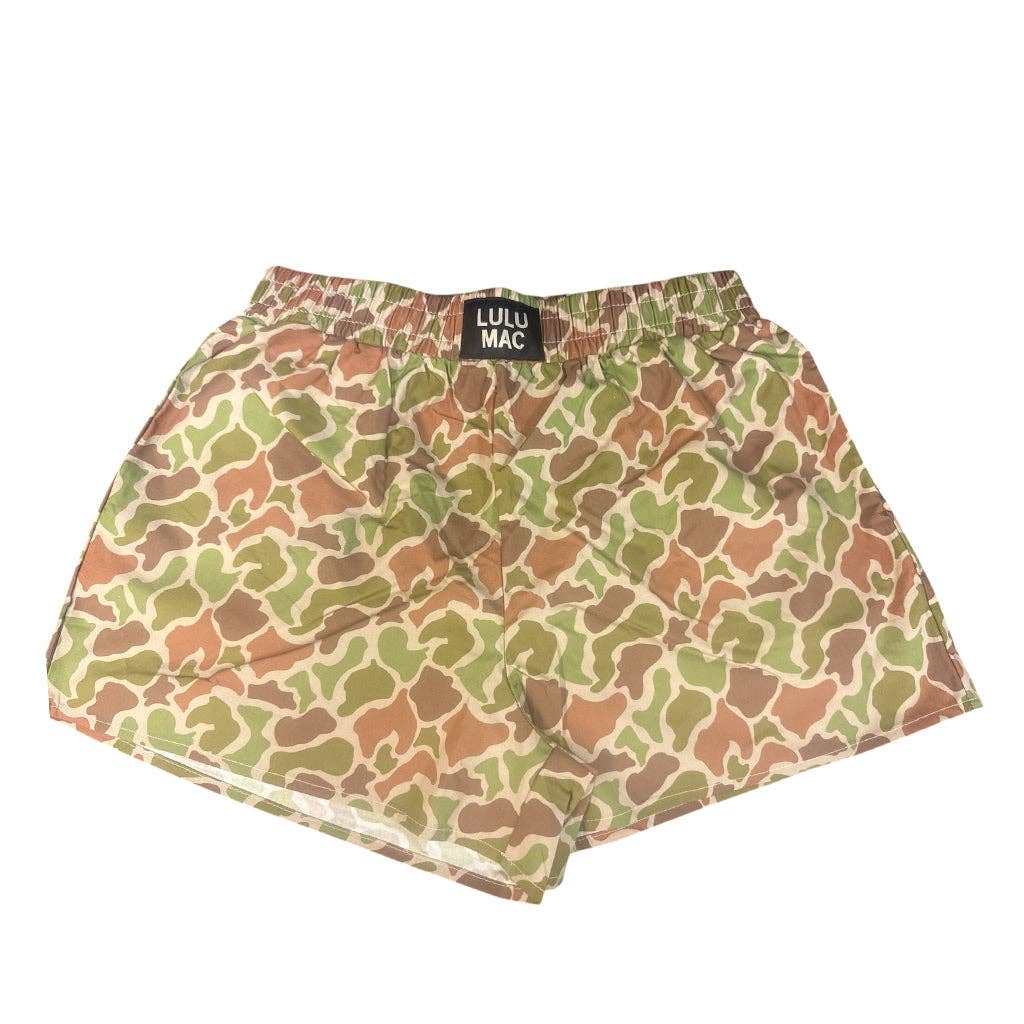 BXCM-DARK CAMO BOXER SHORT: DARK TONE / Medium