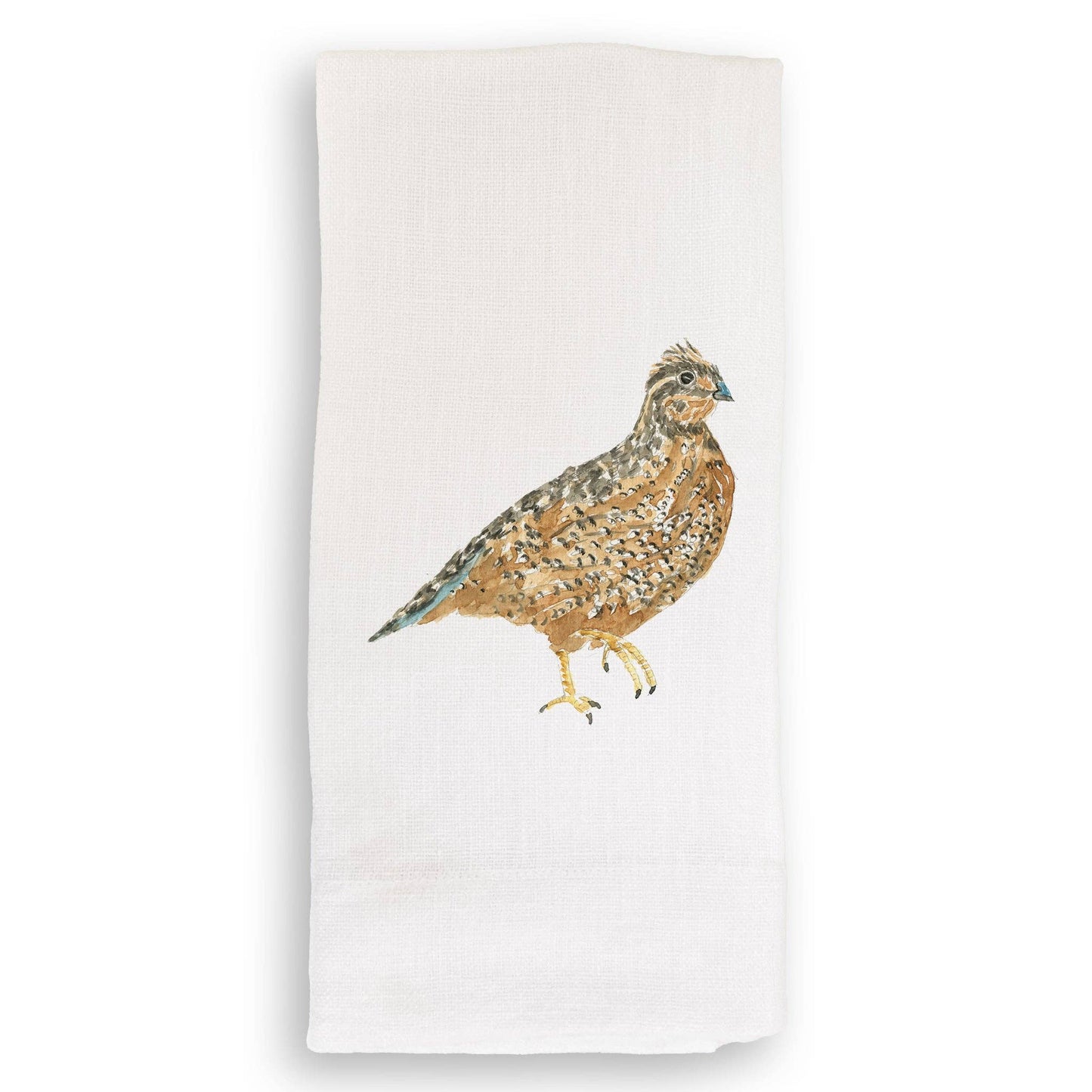 Brown Quail: Dishtowel / -