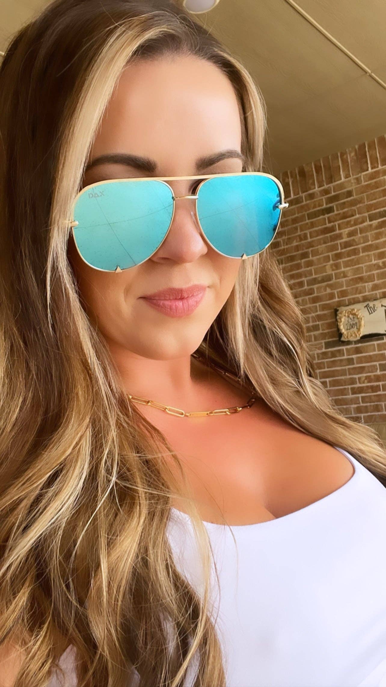 Classic Aviators: Blue