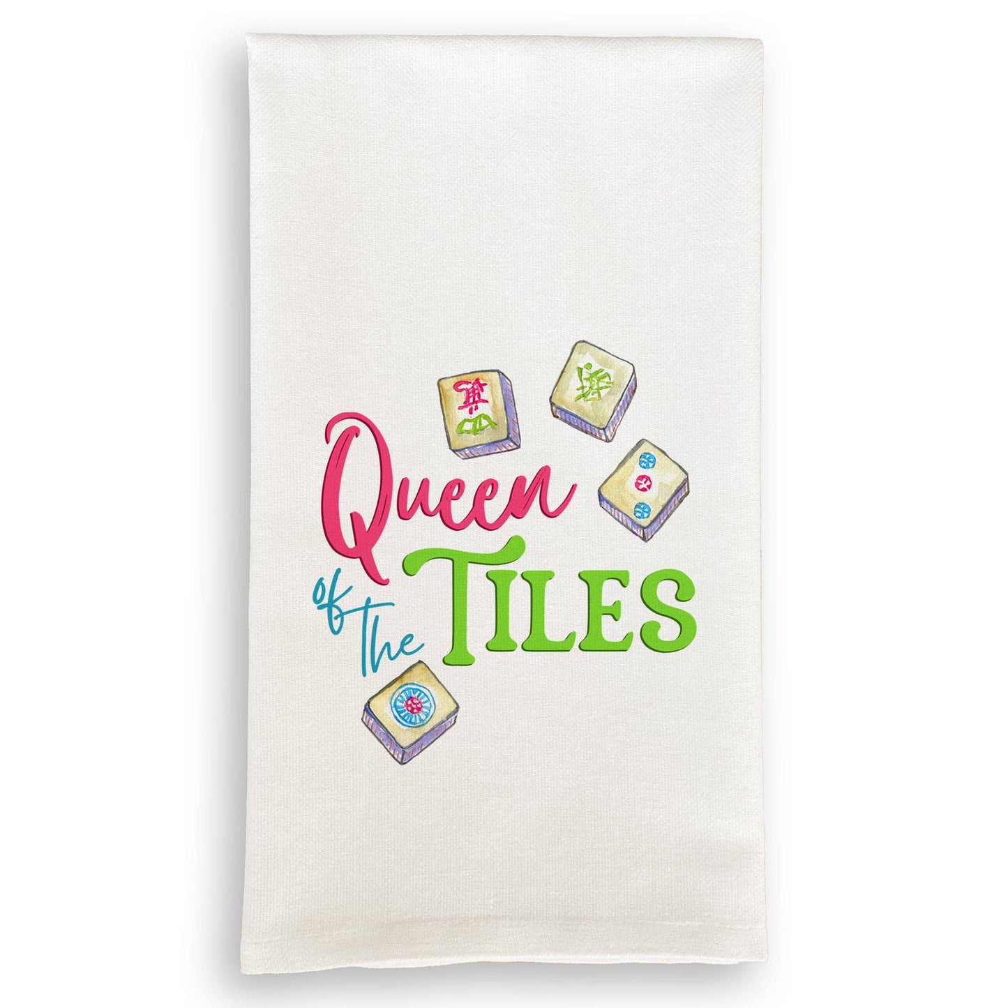 Queen of the Tiles: Dishtowel / -