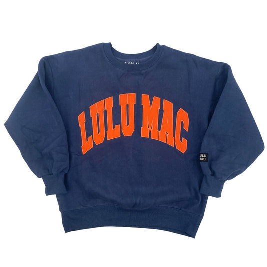 LM-SW-1001-Navy/Orange - Stitch: Navy/Orange / Small