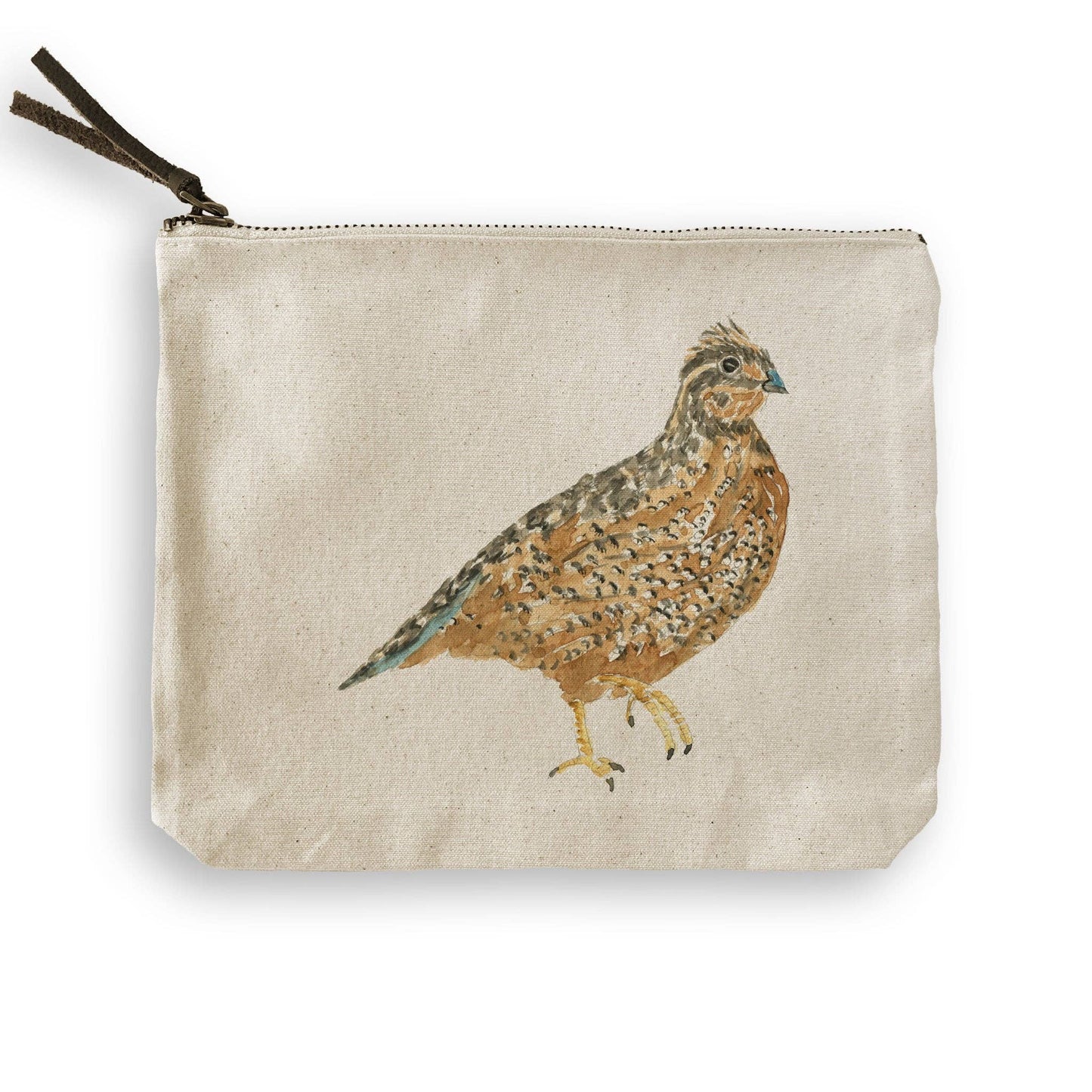 Brown Quail: Dishtowel / -