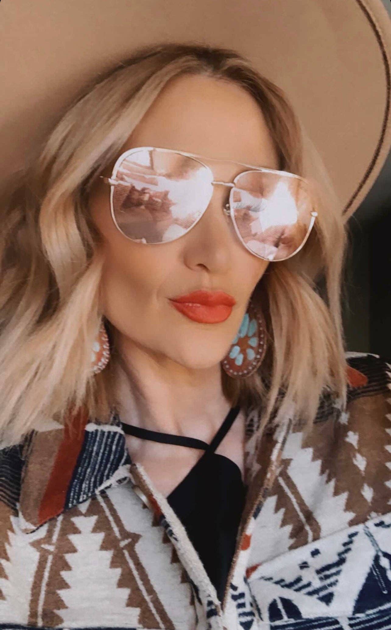 Classic Aviators: Blue