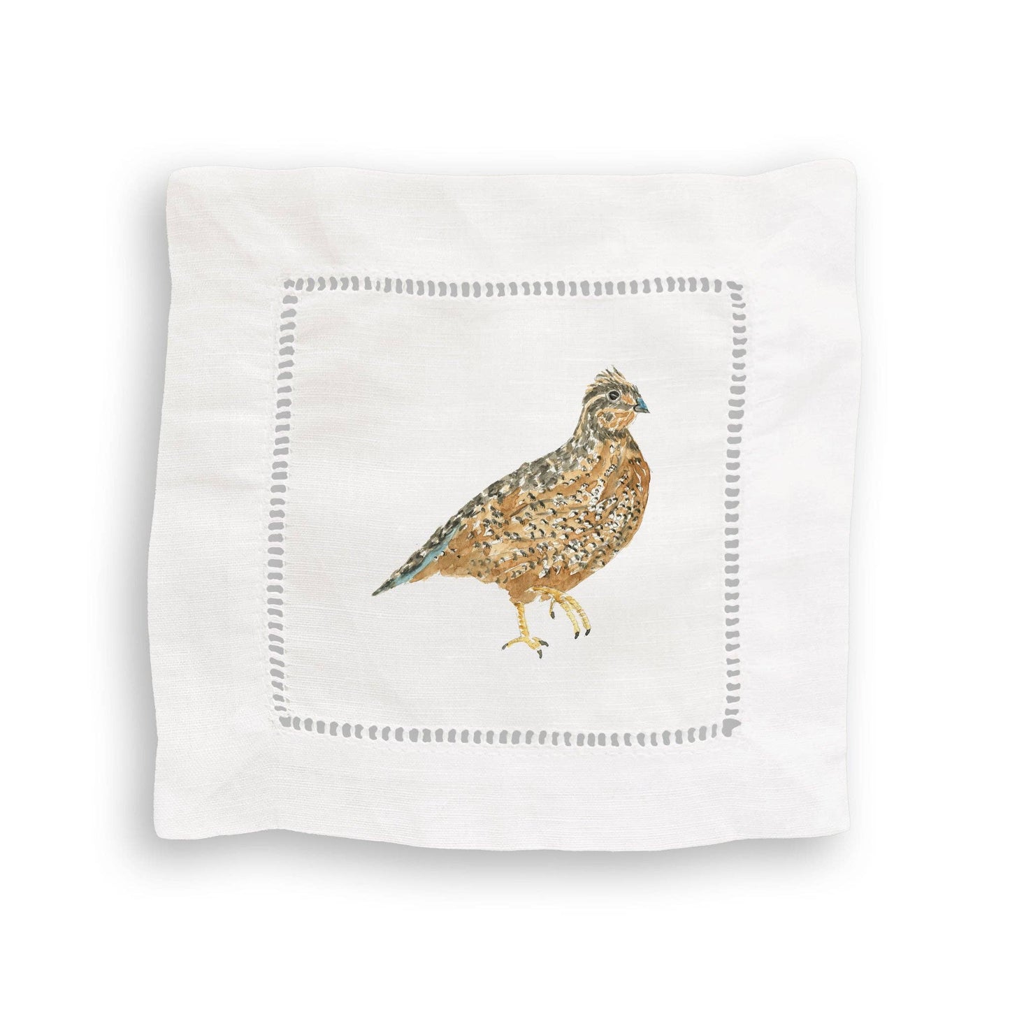 Brown Quail: Dishtowel / -