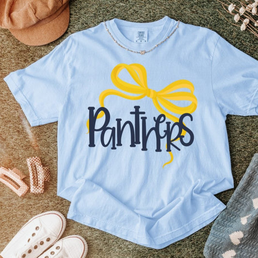Panthers Bow Game Day Tee