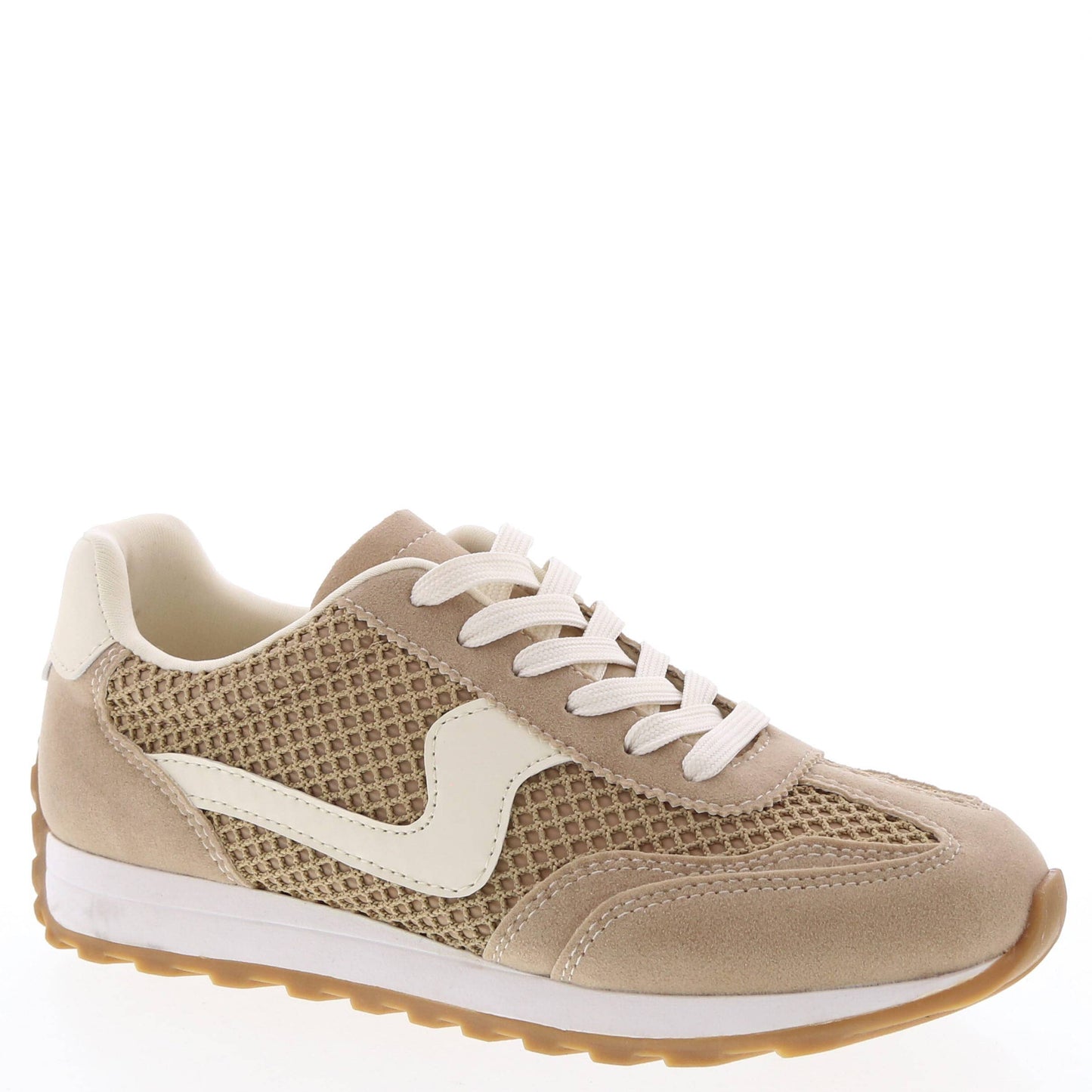 Griffin 1 Classic Laced up Sneakers: Camel / 12 Pack (B)