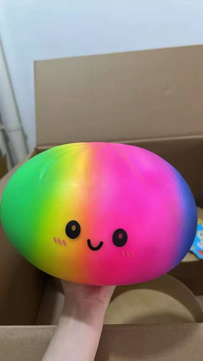 Huge Dumpling Deluxe – 10’ Jumbo Squishy Rainbow   