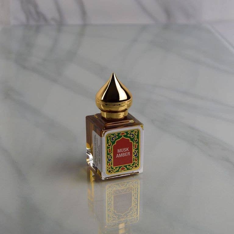 Musk Amber Perfume Oil: 10ml Roll-on