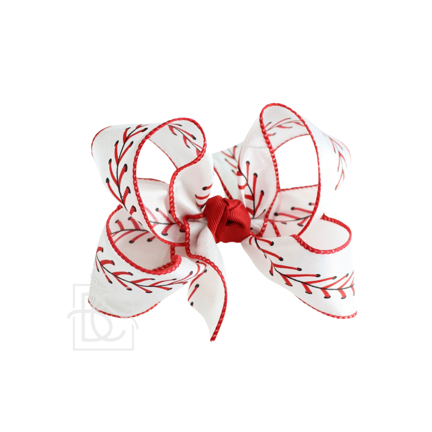 BASEBALL BOWS: 4.5 - LARGE / Layered Softball Bow