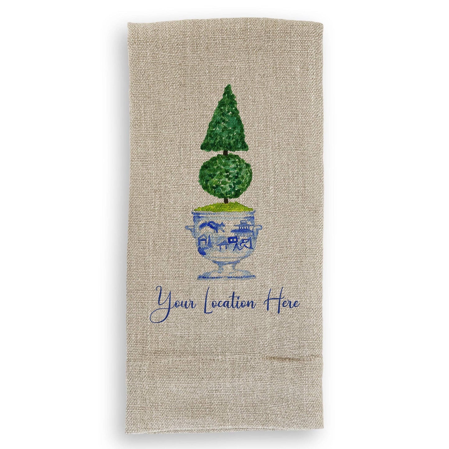 French Topiary with Location: Dishtowel / -