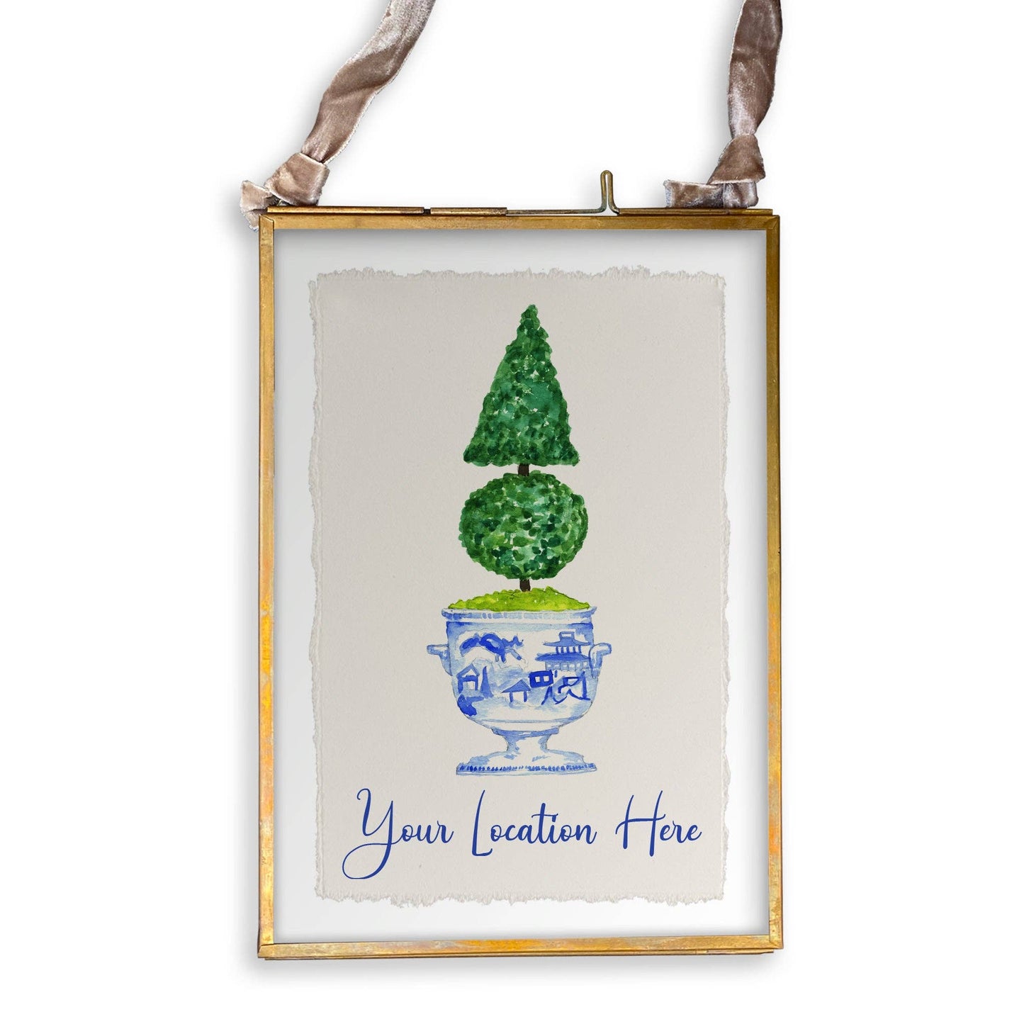 French Topiary with Location: Dishtowel / -