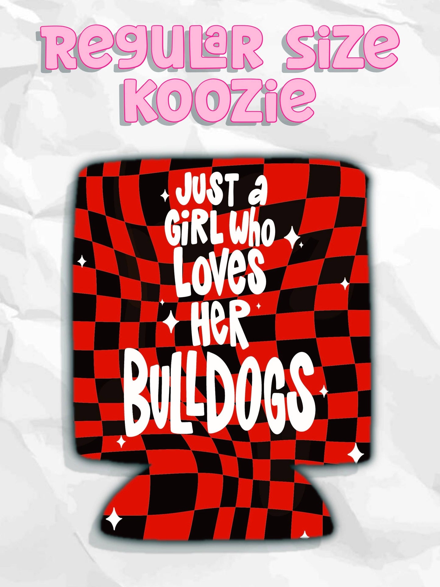Custom mascot koozies: Slims