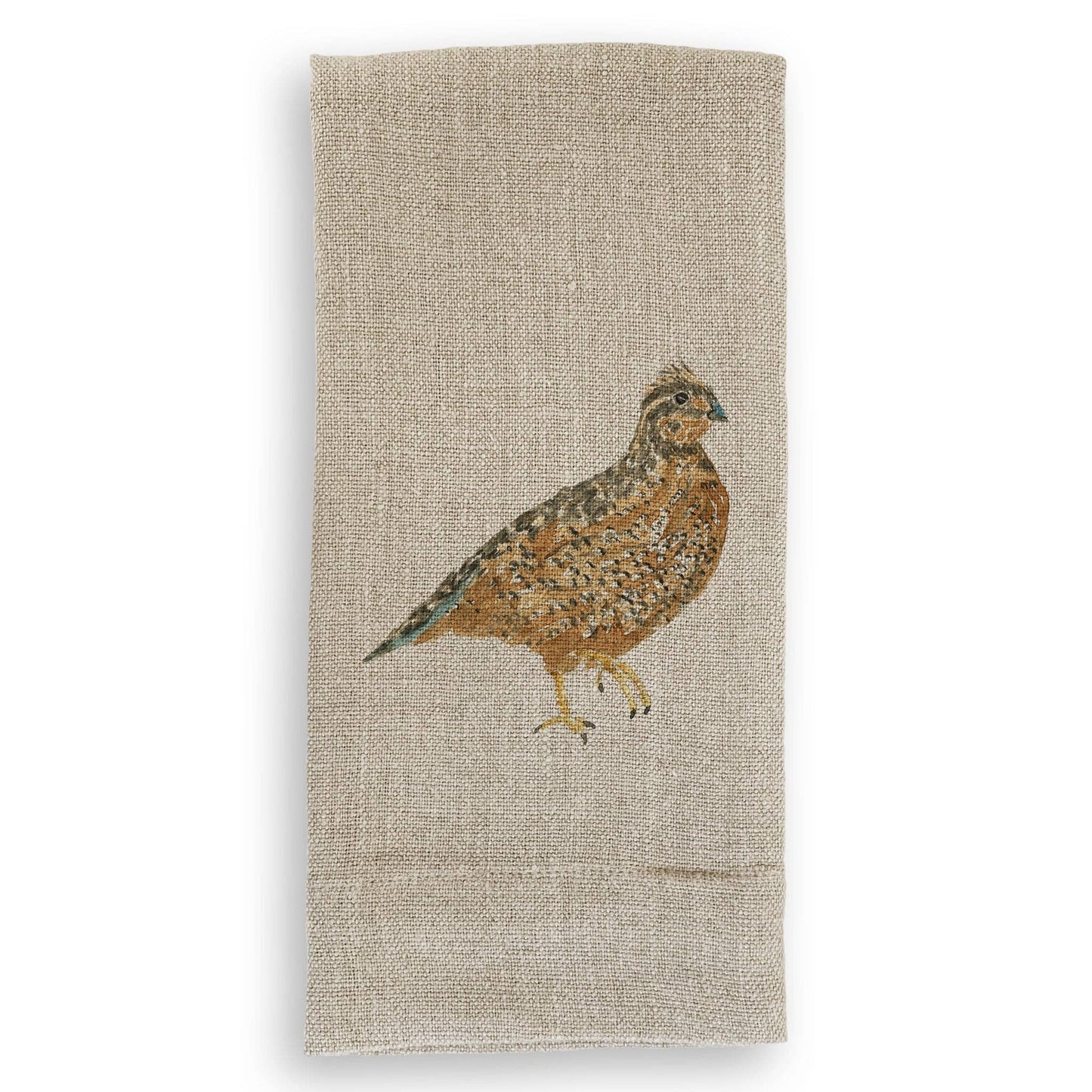 Brown Quail: Dishtowel / -