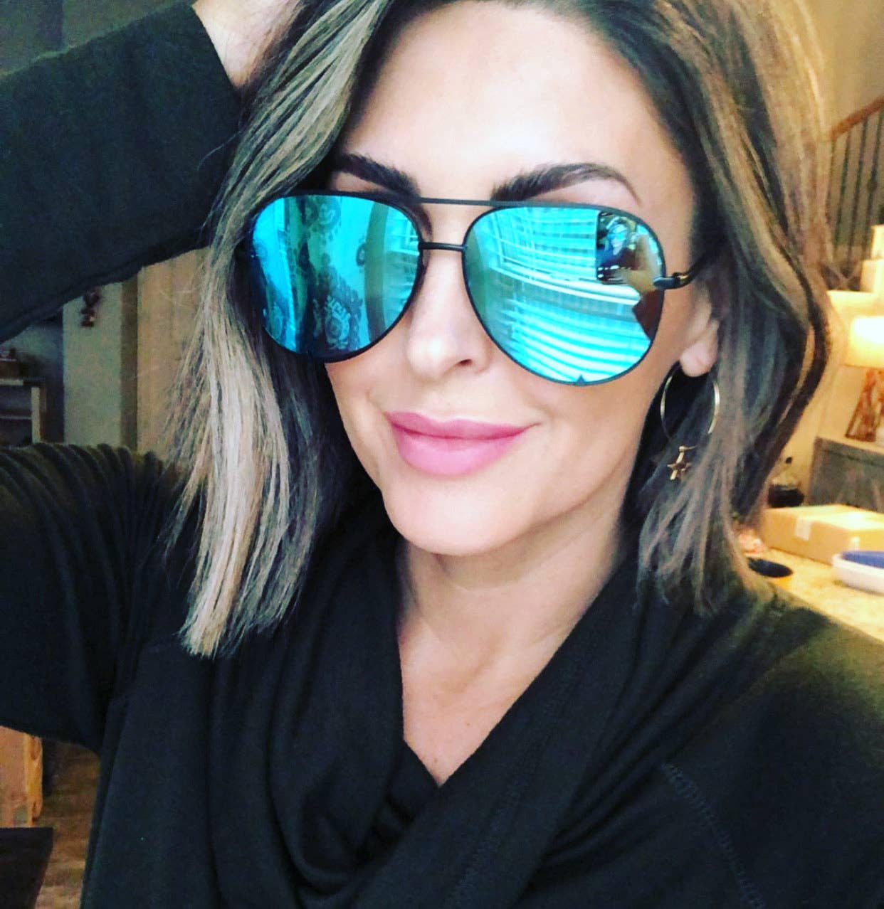 Classic Aviators: Blue