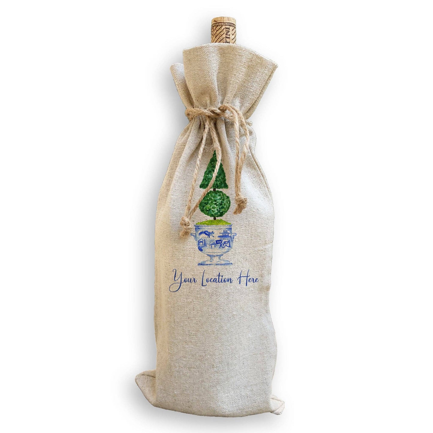 French Topiary with Location: Dishtowel / -
