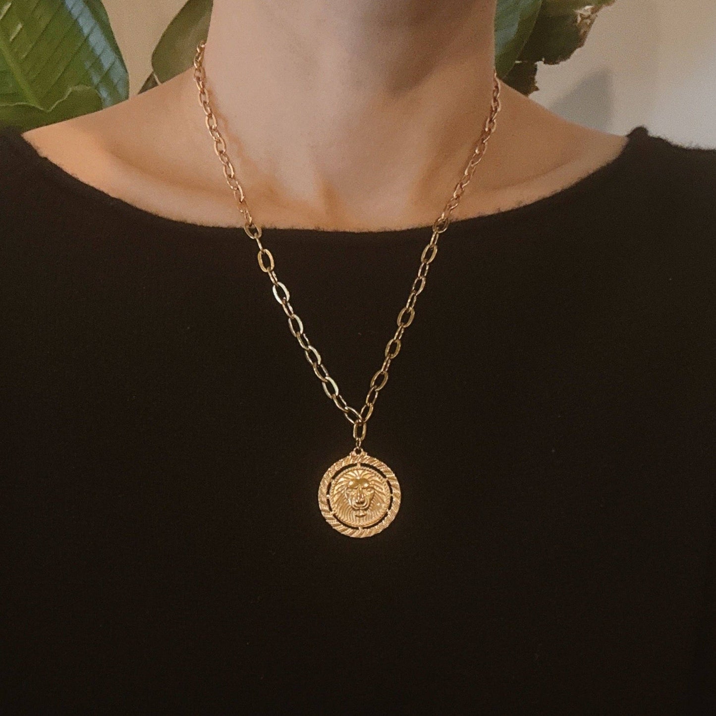 Regal Medallion Necklace