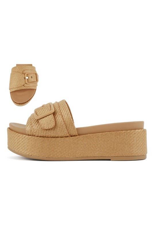 SO-LULAH: Camel Raffia / 16B:  7(1)-7.5(2)-8(3)-8.5(3)-9(3)-10(3)-11(1)