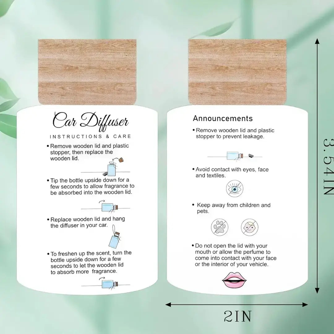 Pre-Packaged Car Fresheners with Instruction Card: Island Glow- sol de janeiro 87 dupe