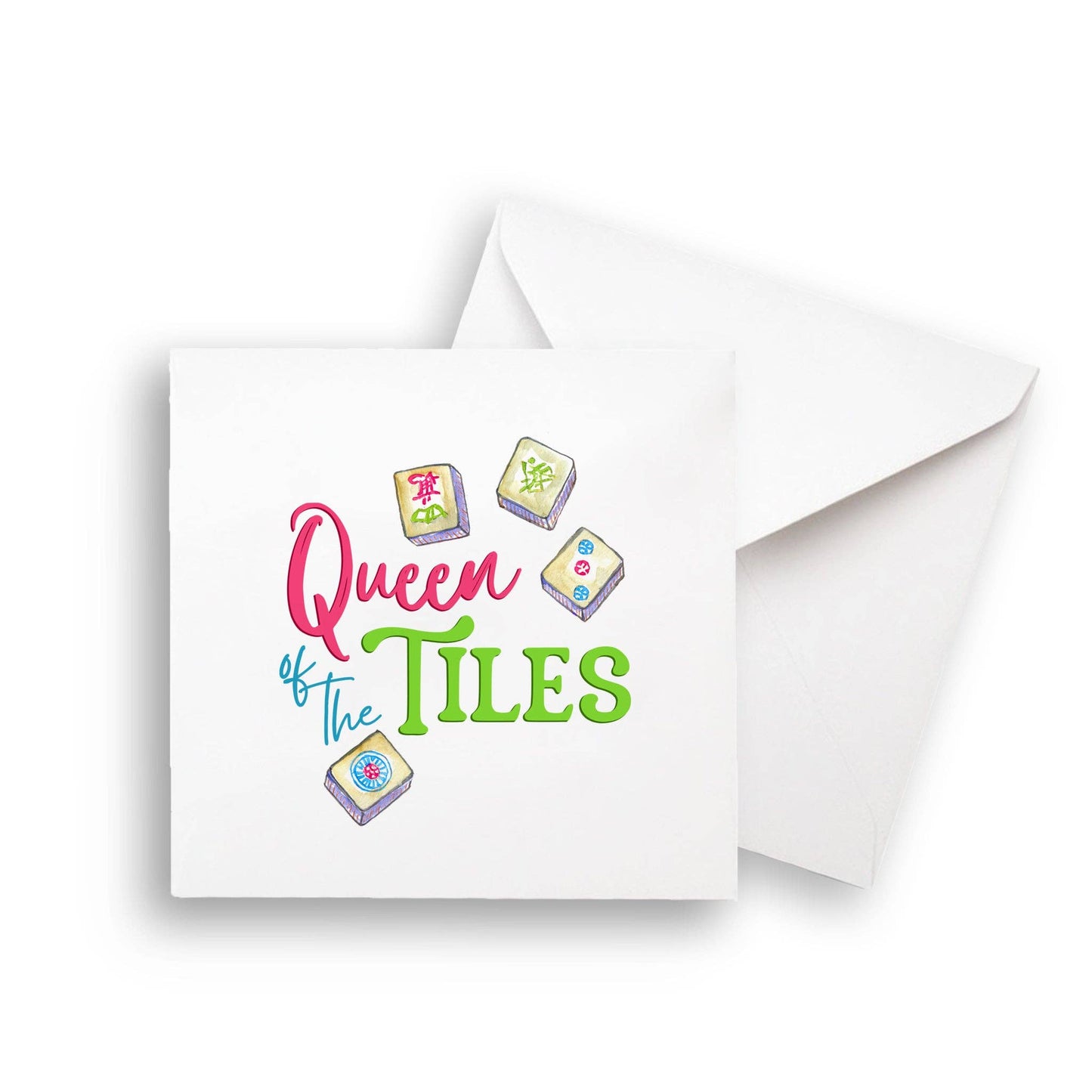 Queen of the Tiles: Dishtowel / -