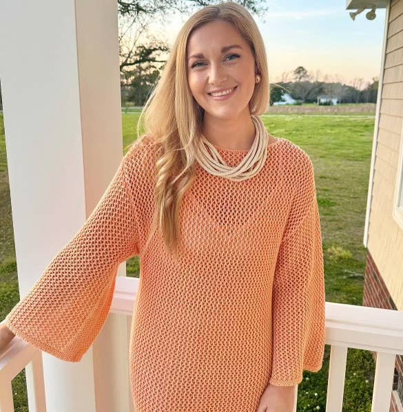 "Original" Slub 8-Strand Necklace (ecru)