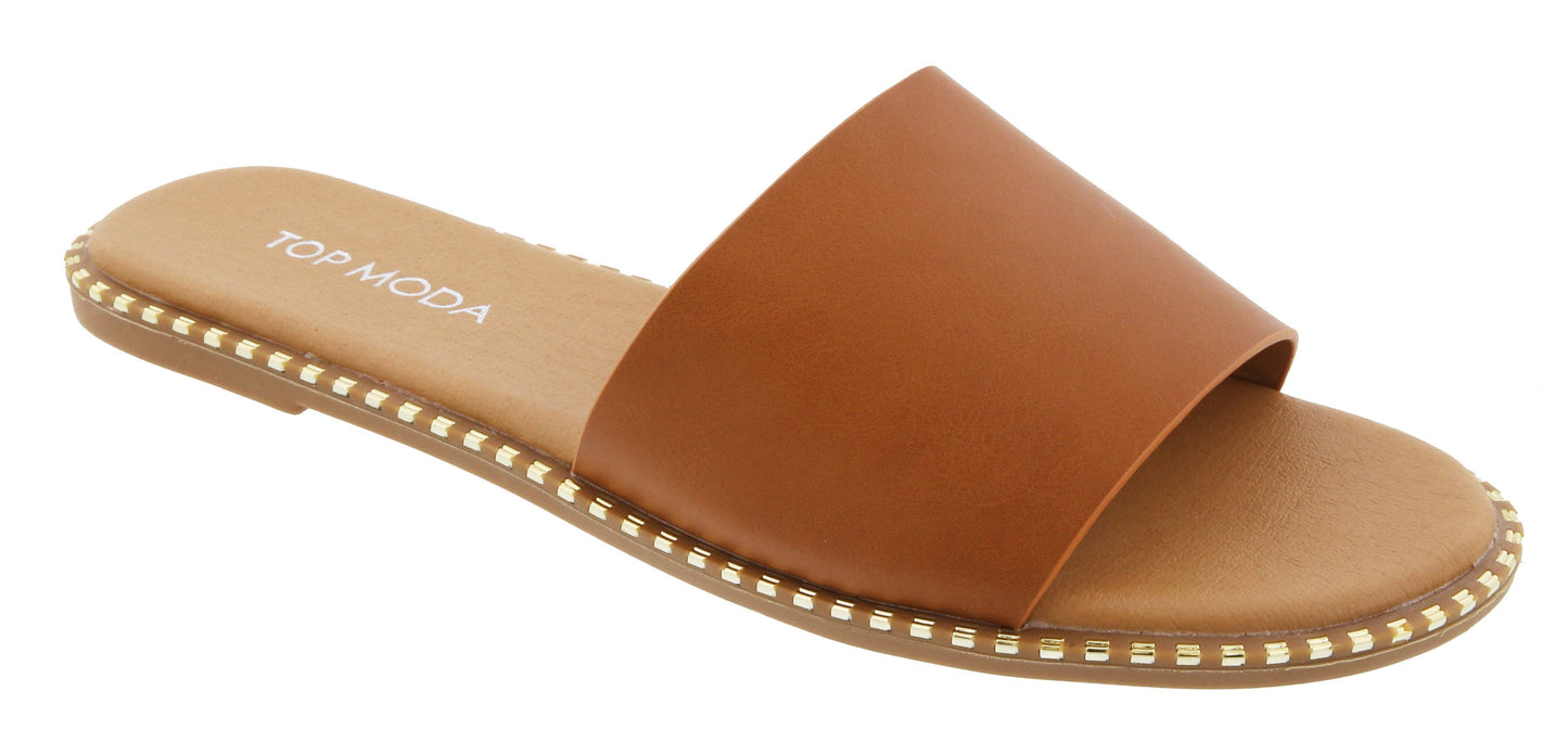 GATETH Women's Style No. TP-GATETH-1 Sandals: Nude PU / 18 Pack (B)