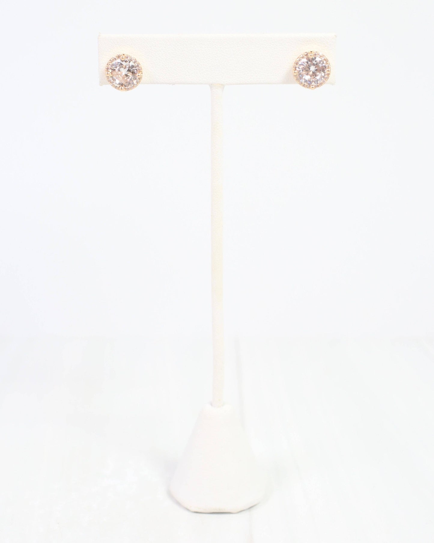 Hurley CZ Stud Gold: Default