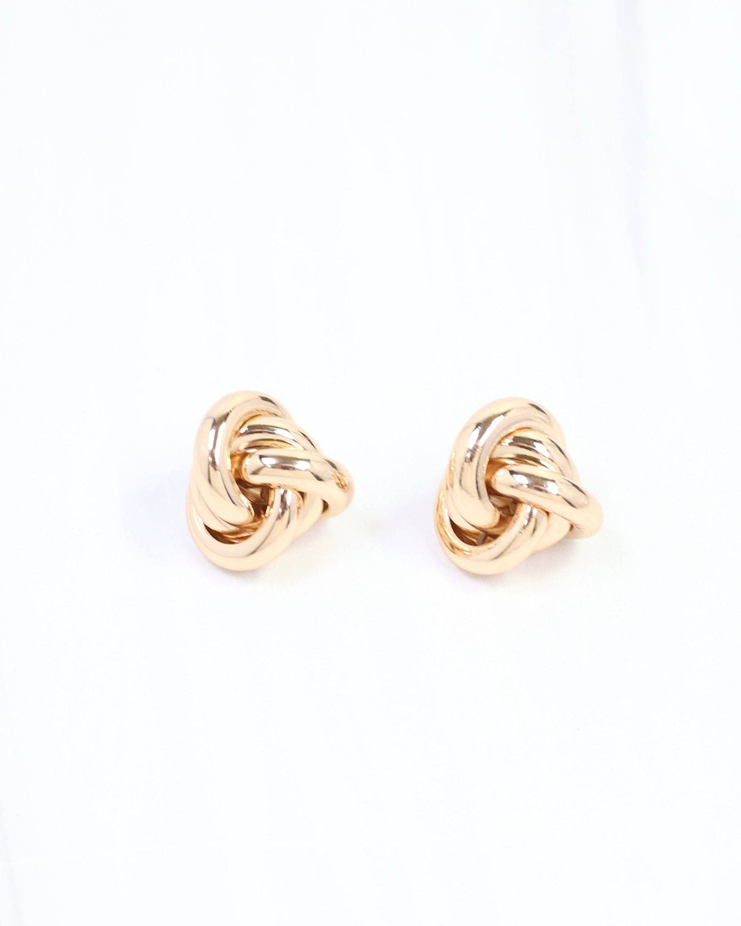Clarissa Forget Me Knot Earring Gold: Default